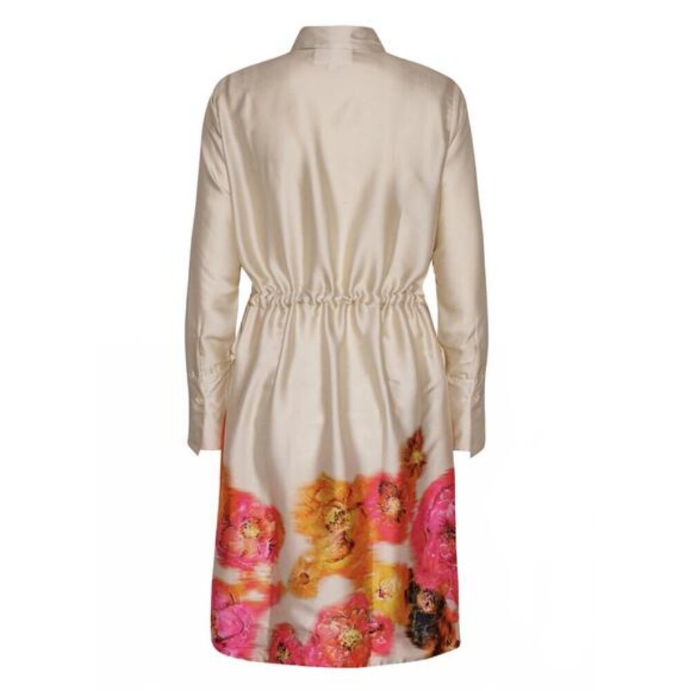 Karmamia Nakita Shirt Dress Marigold Floral Midi NWT - Size S - Picture 2 of 2